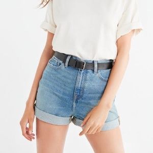 BDG Mom High Rise Denim Shorts